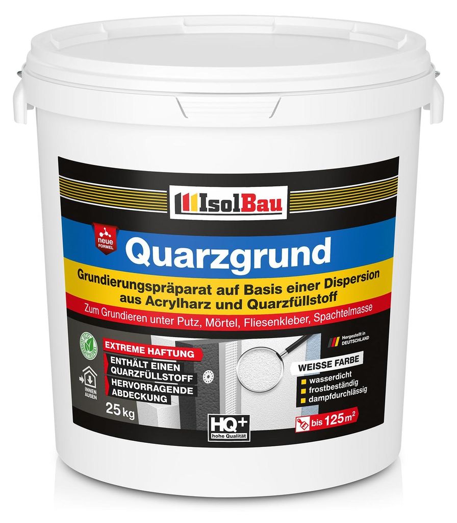 Isolbau Quarzgrund - 25 kg Grundierung für Beton & Holz, Produktbild 