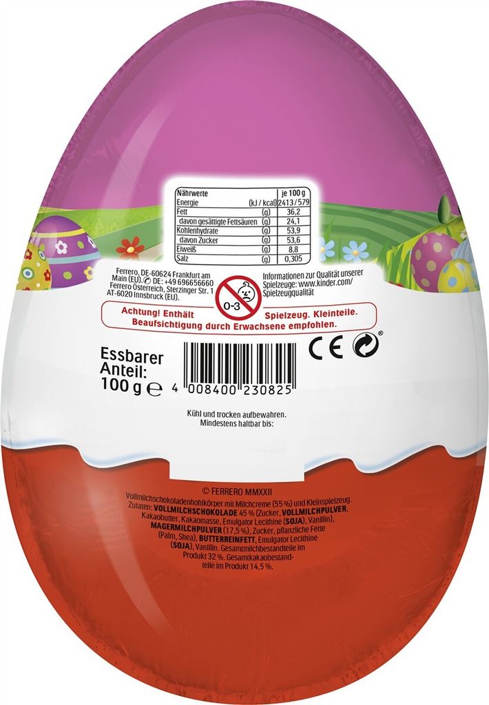 kinder Überraschung Maxi-Ei  Ostern Girls 100 g Produktbild 6