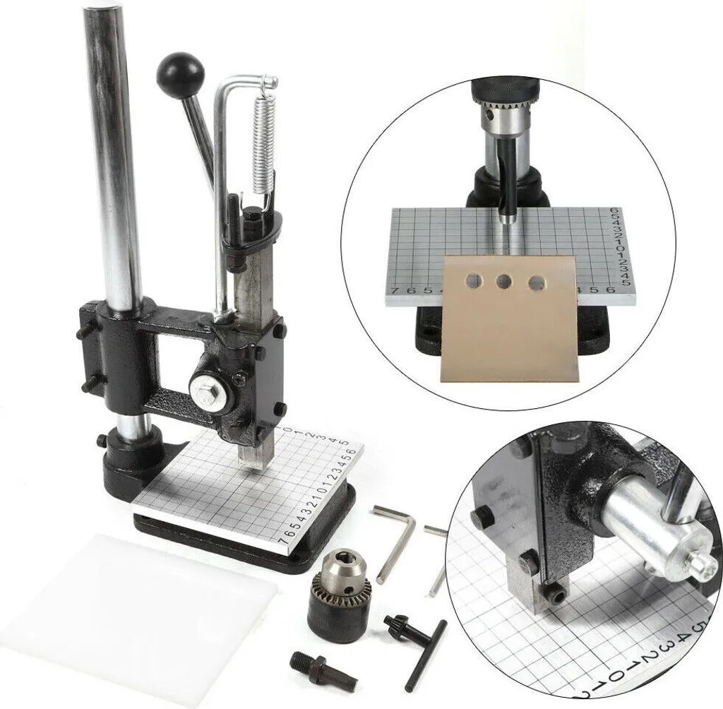 Presse à découper le cuir manuelle - Machine de poinçonnage en acier