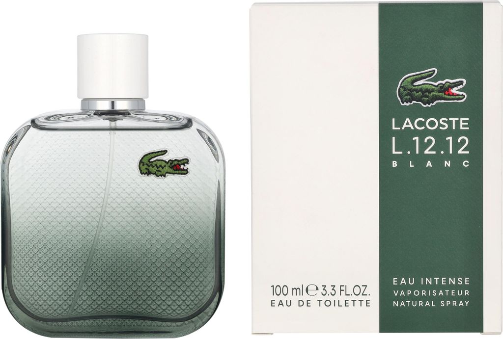 Lacoste L.12.12 Blanc Eau Intense Edt Spray Immagine del prodotto 