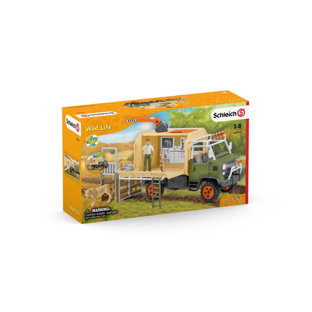 schleich WILD LIFE 42475, Safari, Wild animals / adventure Produktbild 