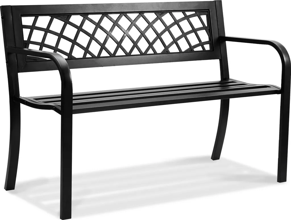 Panca da Giardino VEVOR 116cm Metallo Vintage 218kg | Arredo Patio