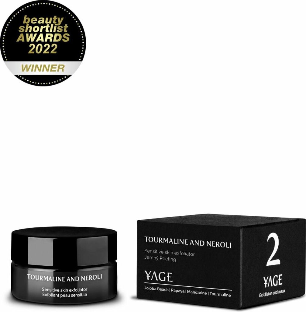 Yage Nr. 2 Sanftes Peeling mit Turmalin-Edelstein und Neroli 50 ml