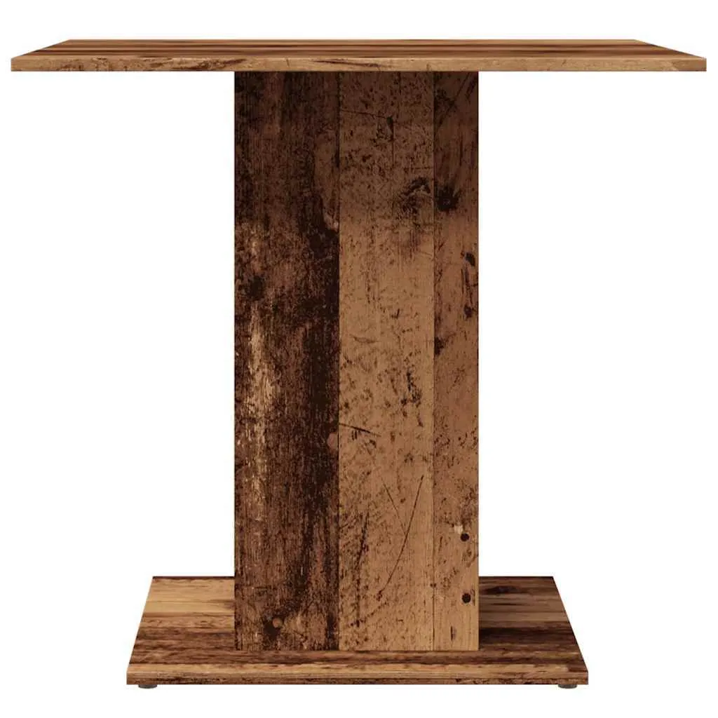 Tavolo da Pranzo Maison Exclusive 80x80 cm Legno Antico Design - 6