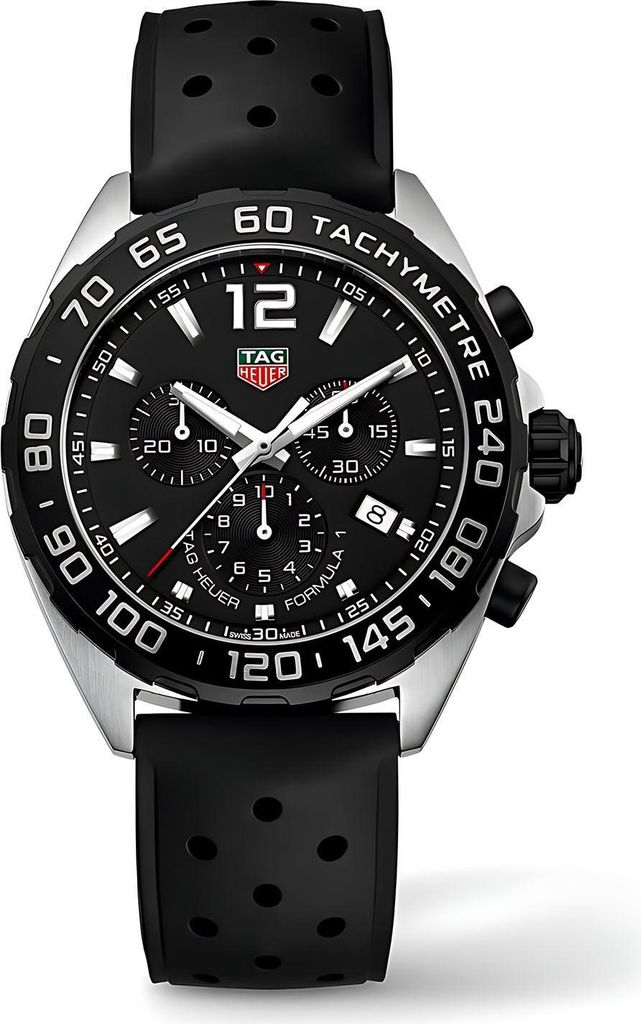 Tag Heuer Formula 1 Herrenuhr Chronograph schwarz anthrazit CAZ1010.FT8024