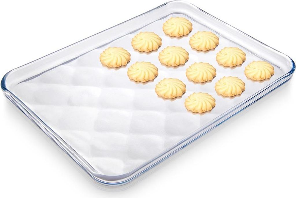 Orion | Auflaufform - 33,5 X 24,5 X 2 cm - Glas - Spülmaschinenfest - Backzubehör