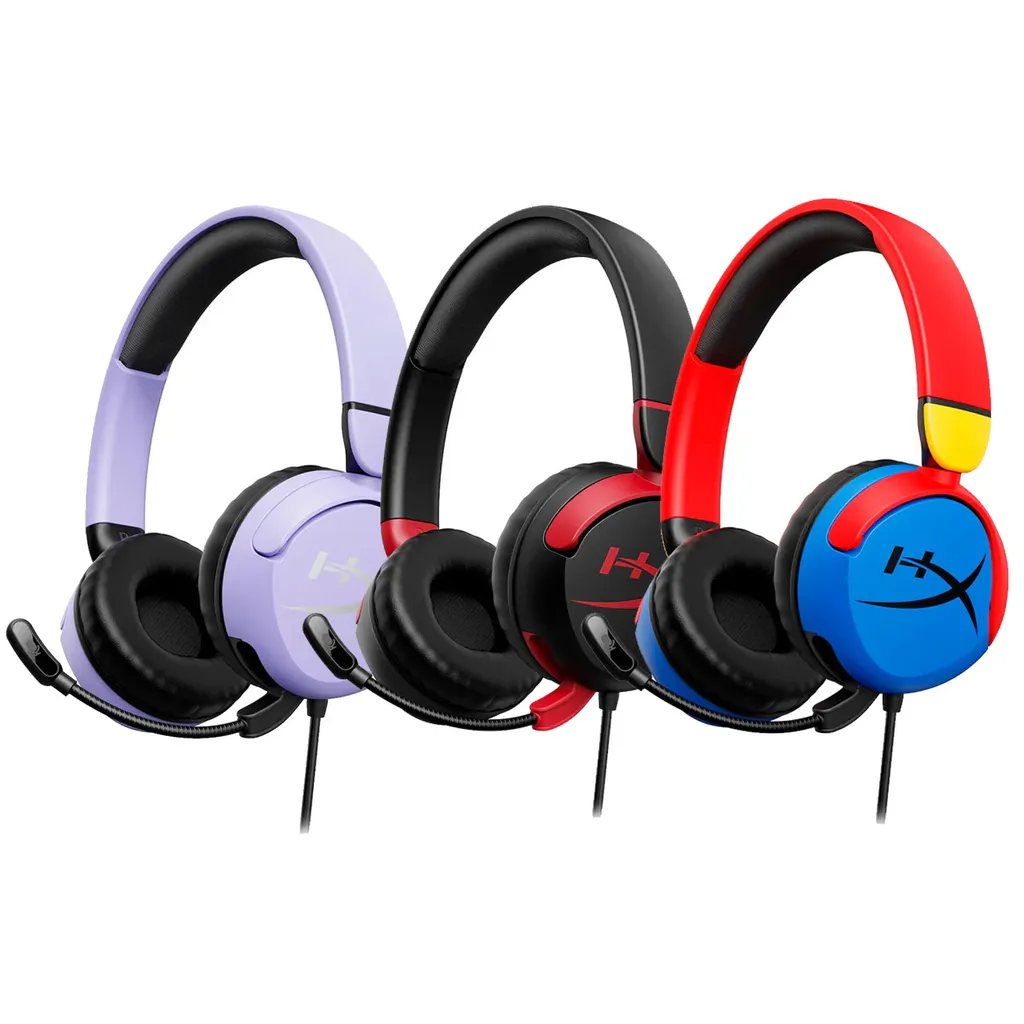 Casque Audio Lavande HyperX Cloud Mini Kids 85dB Limiteur de Volume - 8