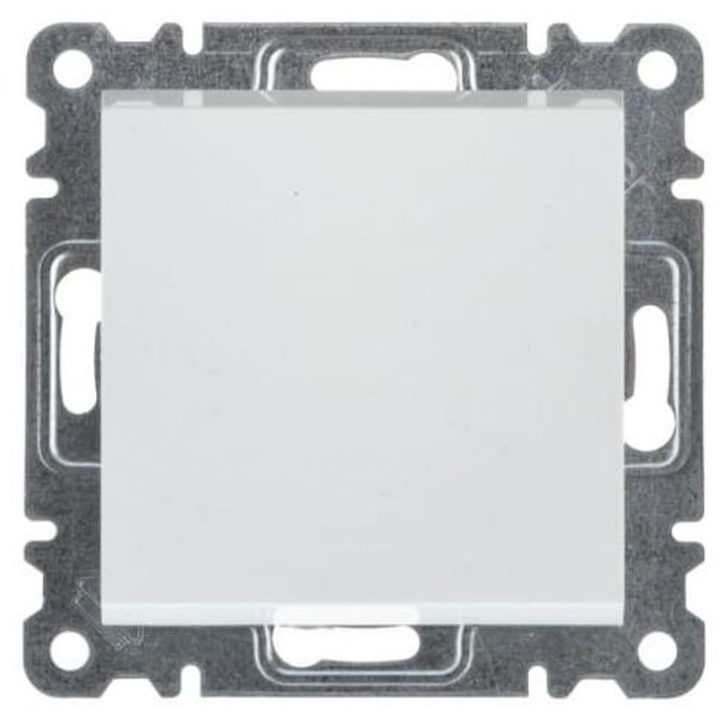 Interruttore a cupola bianco a 1 polo Lumina Hager WL0020 Immagine del prodotto 