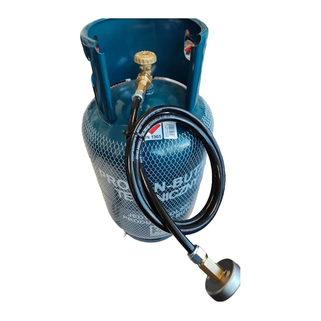 Zatech Set GPL 11kg Completo: Bombola e Ricarica Esterna per Camper