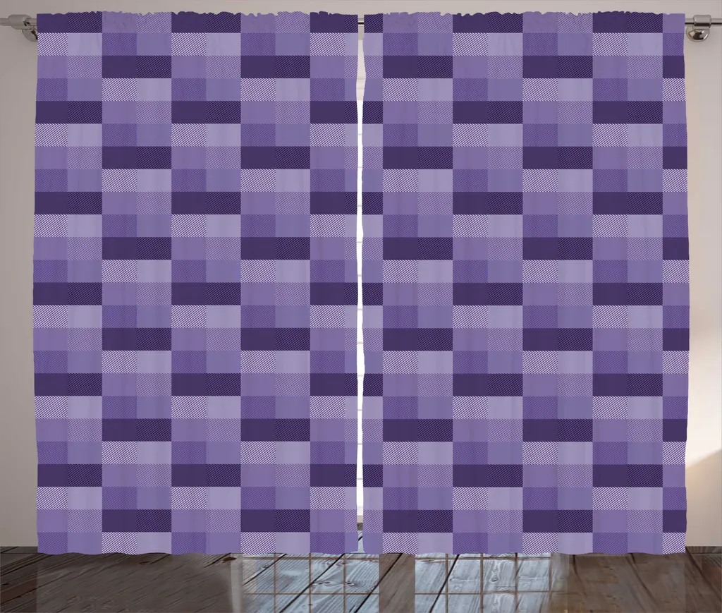 Rideau Violet Quartz 280x225cm pour Décorer et Protéger votre Intimité