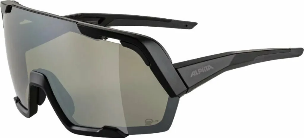 Lunettes de soleil vélo Alpina Rocket Bold Q-Lite avec verres miroirs