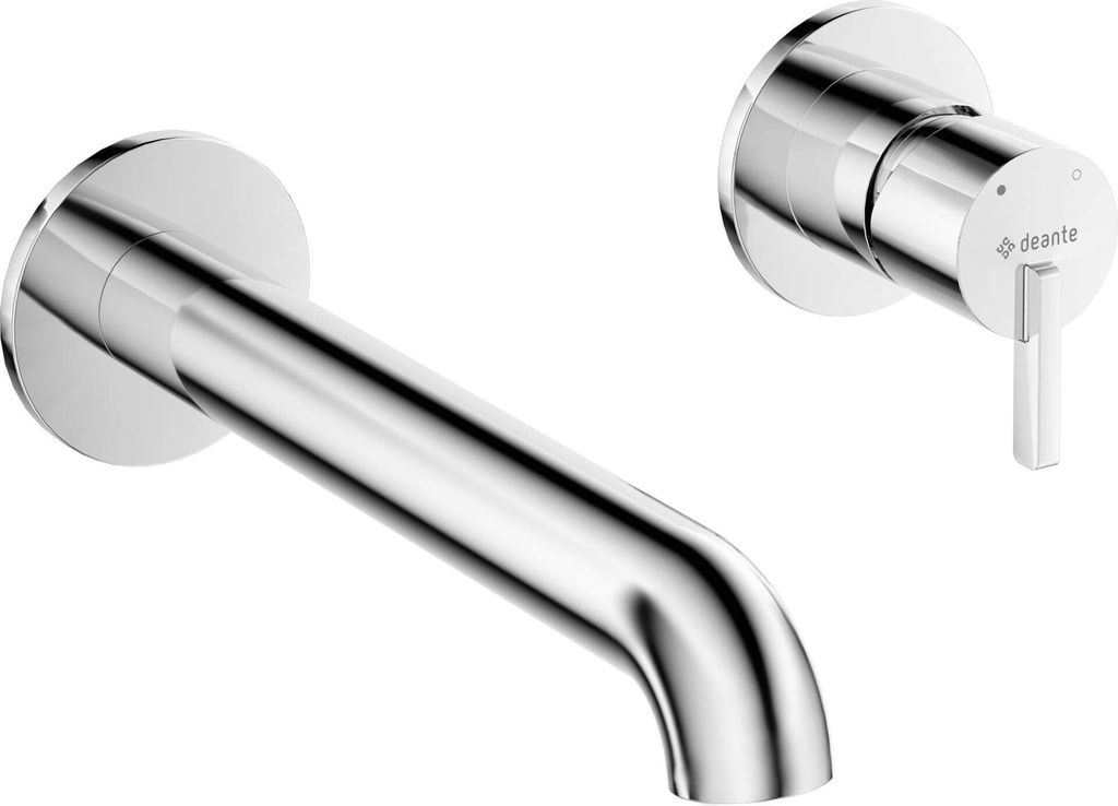 Concealed washbasin mixer