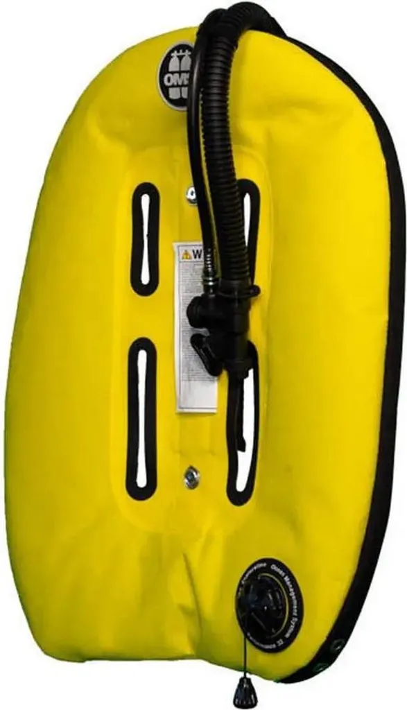 Oms Performance Mono 32 Lbs Aile de Plongée Jaune pour Monobouteille - 3