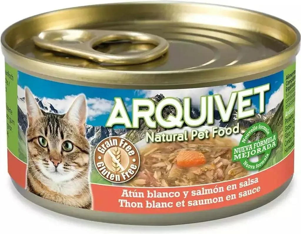 Pâtée pour chat sans céréales et sans sucre - Alimentation humide saine