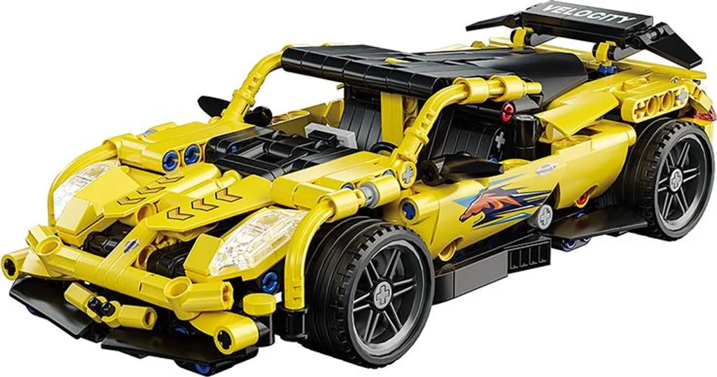 Maquette voiture de course à construire - Jouet éducatif de 509 pièces