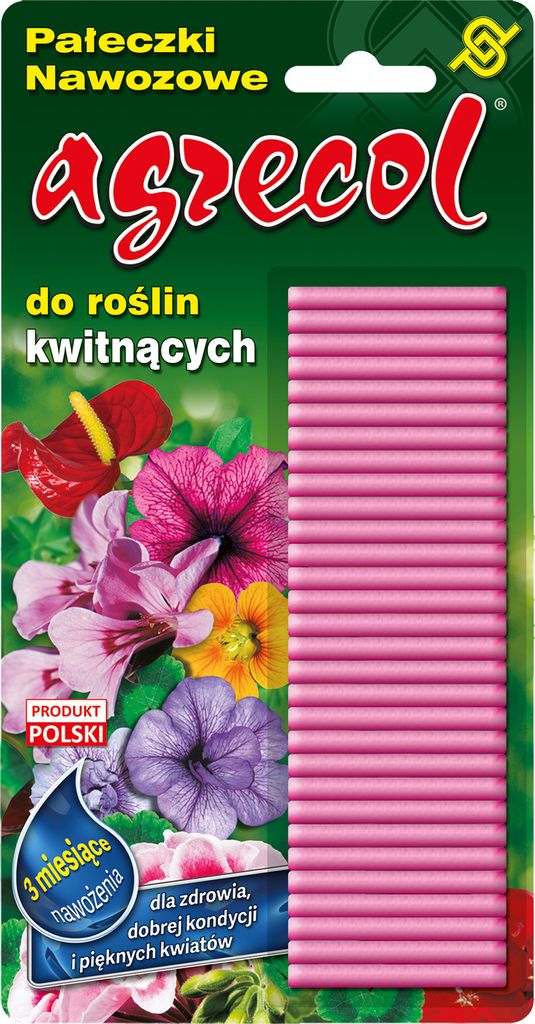 Düngesticks für blühende Pflanzen mit Vitamin C Agrecol 30 Sticks