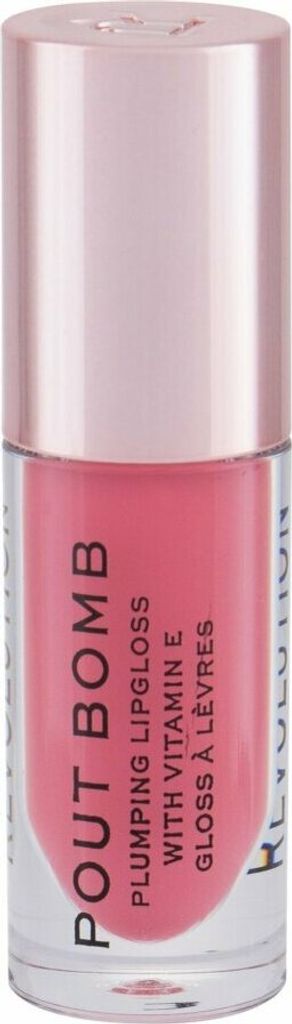Revolution Make Up Pout Bomb Plumping Gloss Peachy 4,6ml Immagine del prodotto 