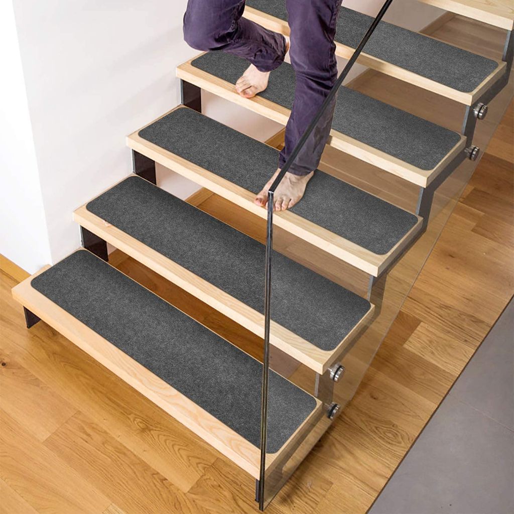 14er SET Stufenmatten Treppenschutz Treppenmatte Stufenmatte Treppenteppich 