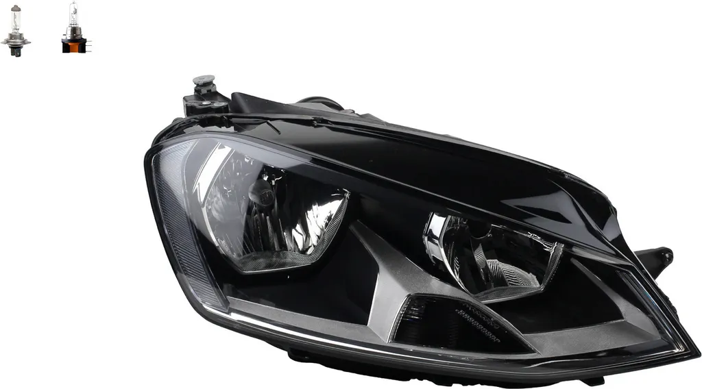 Johns, Fari alogeni adatti per VW Golf VII 5G1 BA5 12-16 Destra + lampadina 5G1941006 5G1941006E 5G1941030
