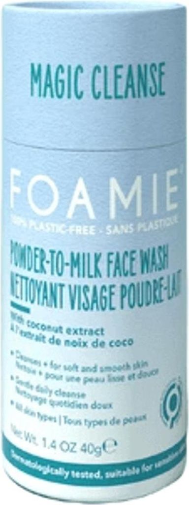 Foamie Puder Powder-to-Milk Face Wash 40 g