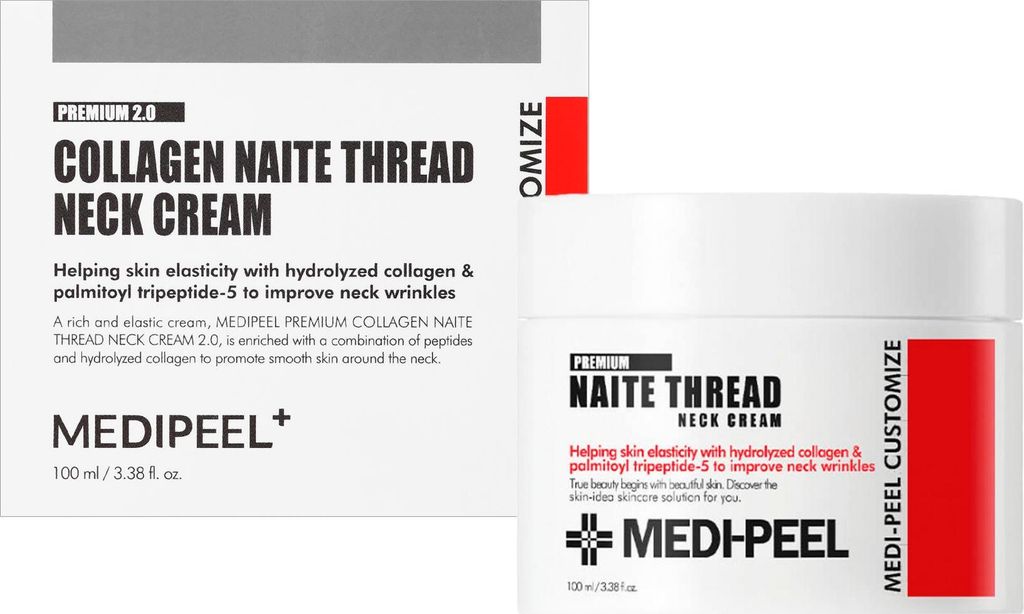 Medi-Peel Collagen Naite Thread Neck Premium 2.0 Halscreme Produktbild 