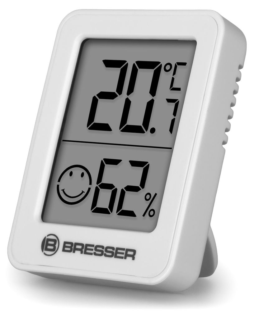 Hygrometer ClimaTemp Thermometer Hygrometer 1x weiß Produktbild 