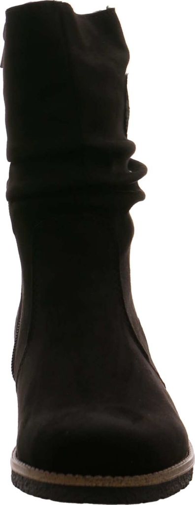 Rieker Damen Stiefelette geraffter Schaft Schwarz 41 EU