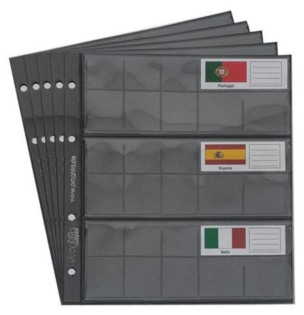 Prophila Collection 5 Münzhüllen für 3 komplette Produktbild 