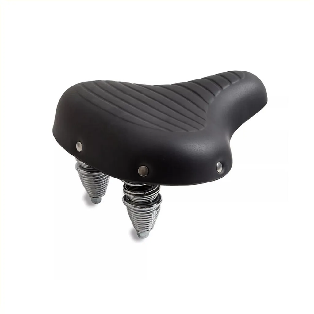 Selle Cruiser ABI noire unisexe 270 x 245 mm pour un confort optimal
