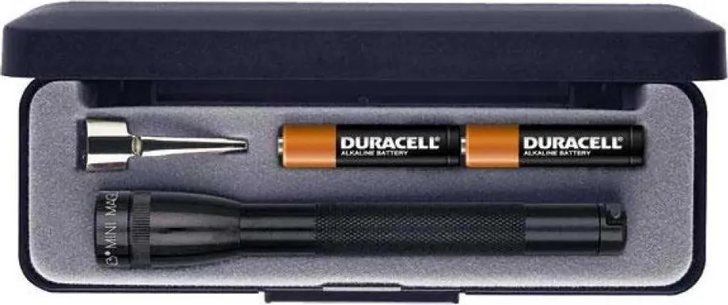 Torcia Emergenza Mini Maglite LED AA Nera | Sicurezza in Casa