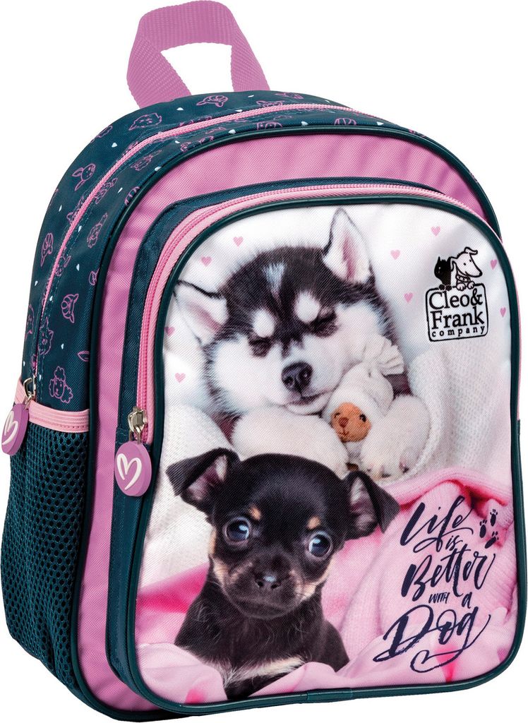 Cleo & Frank Hunde Kinder Sac à dos 28 cm Kindergarten Sac Image du produit 