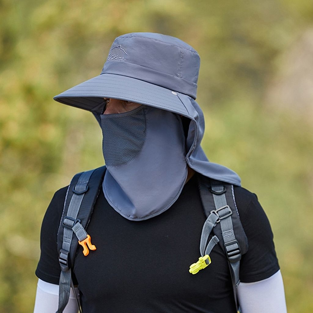 Outdoor Sonnenhut UV-Schutz mit Nackenschutz für Damen und Produktbild 4
