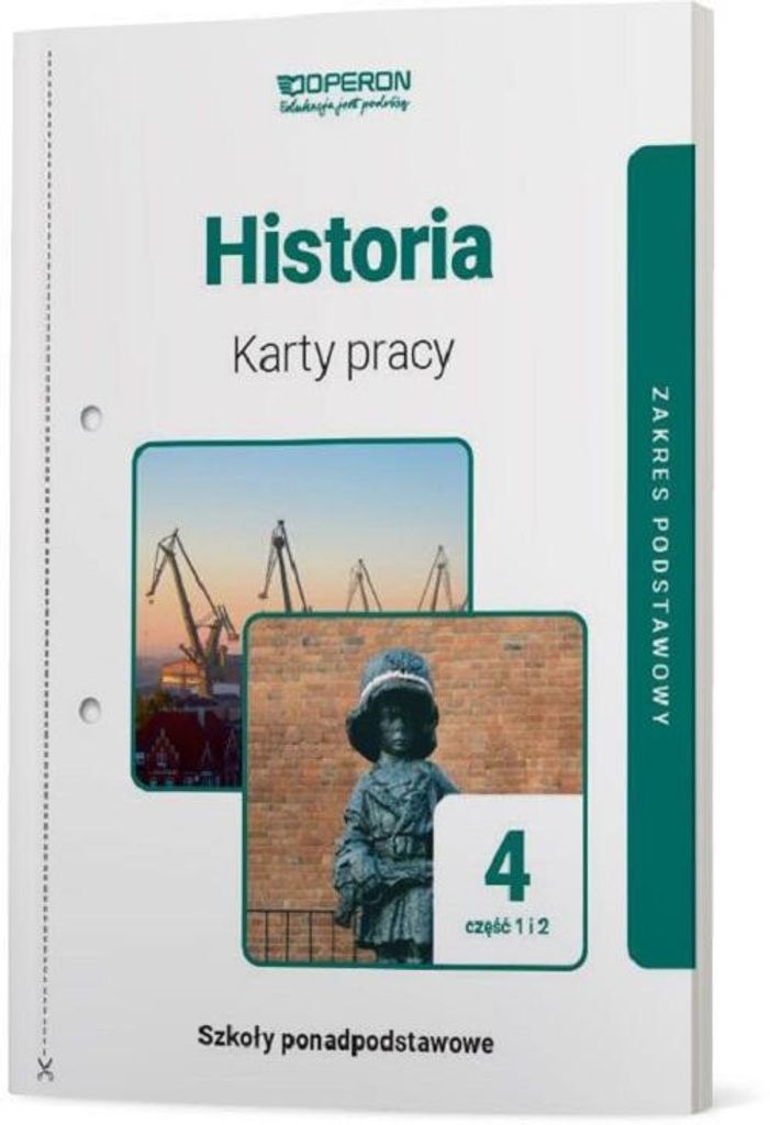 Historia Karty Pracy Ucznia Klasa 4 LO Zakres Podstawowy Cz.1-2 Operon Adam Balicki