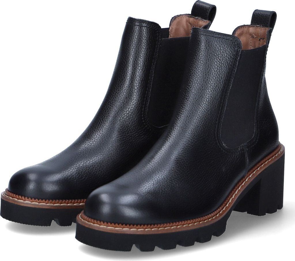 Paul Green Chelsea Boots - Schwarz Glattleder Größe: 39 Produktbild 6