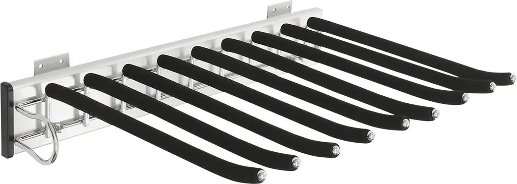 Appendiabiti Nero Minimalista - Design Salvaspazio per Interni Moderni
