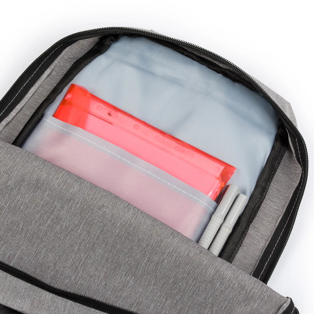 Sac à dos Solier SV15 Gris - Fini le Mal de Dos avec ce Sac Léger - 5