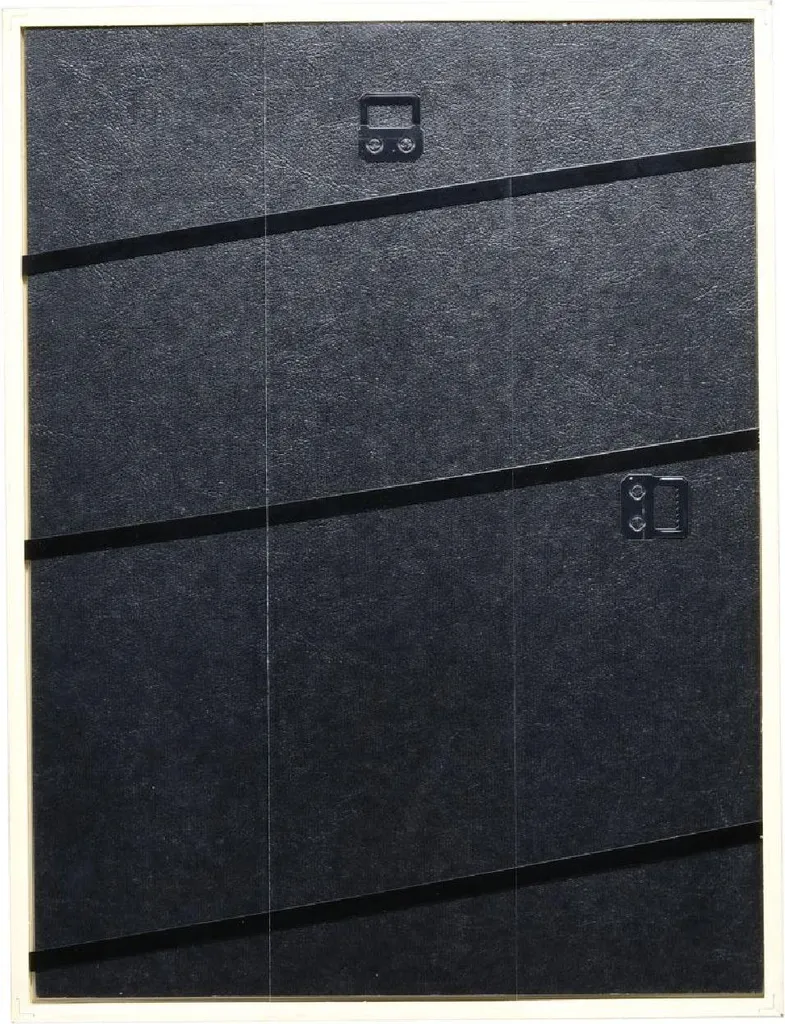 Cornice Nera 25x35 cm Design Moderno - Profilo 20mm Legno e Plexiglass - 3