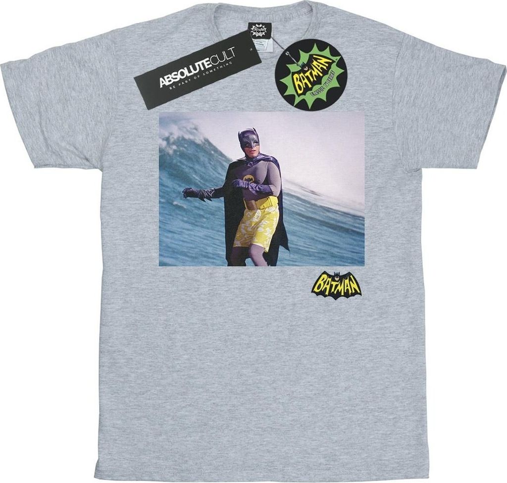 DC Comics - "Batman TV Series" T-Shirt für Herren BI16594 (M) (Grau)