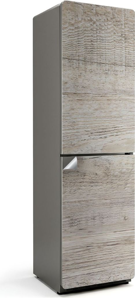 Blumenmuster mit Blättern – Kühlschrank Aufkleber – Klebefolie Kühlschrank – Kühlschrank Nachbildung – Kühlschrankfolie selbstklebend ...