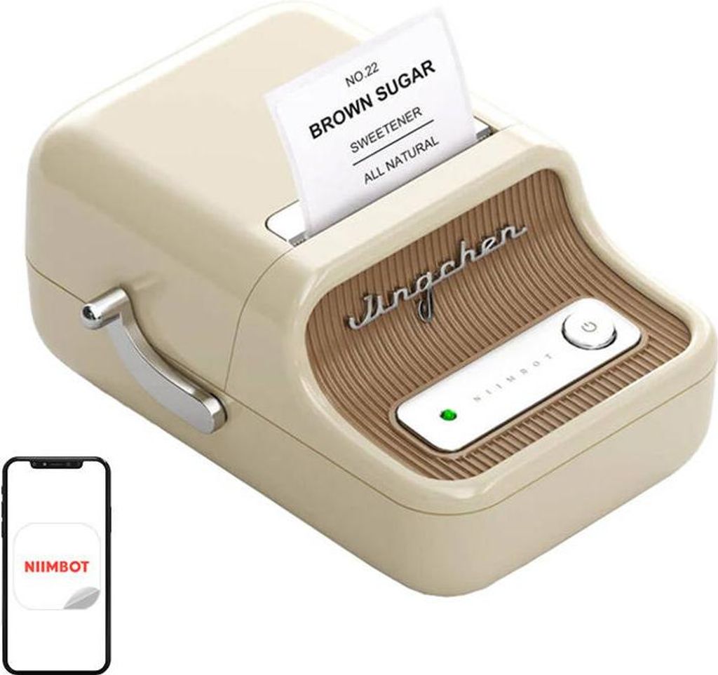 NIIMBOT NiiMbot B21 Etiketten-Drucker Thermotransfer 203 x Immagine del prodotto 