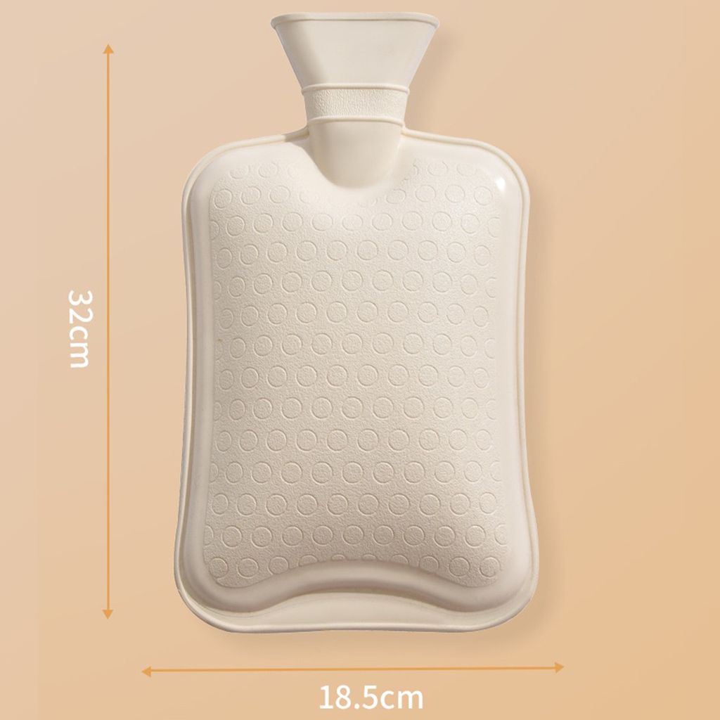 Wärmflasche, Wärmflasche mit Deckel, auslaufsicher, 2L Produktbild 7