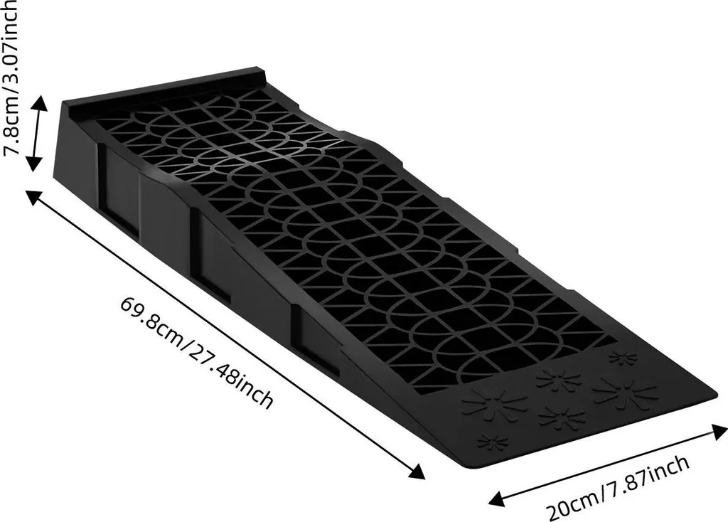 Rampe Auto Sportive Ribassate 3t | Inclinazione 8.6° Plastica PP