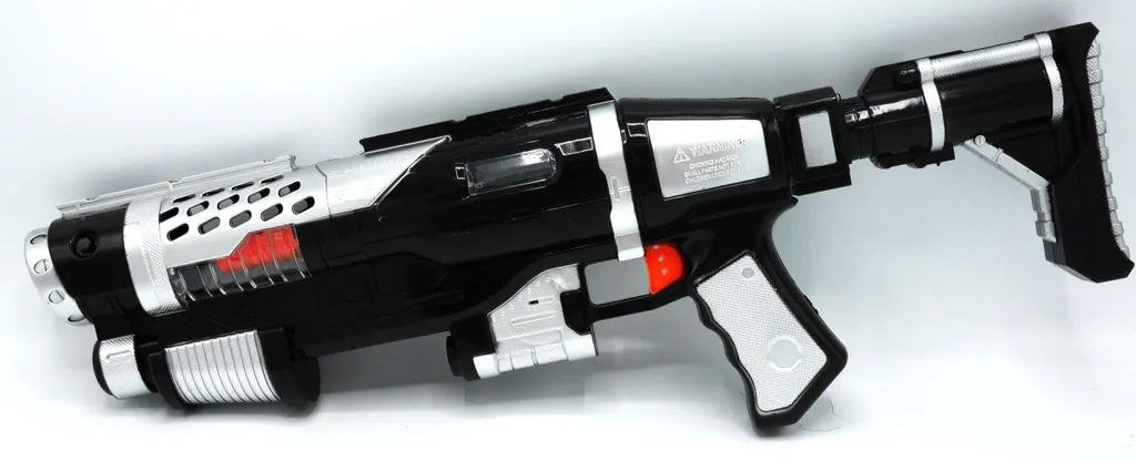 Toi-toys Pistolet jouet sonore et lumineux de 45 cm pour enfant