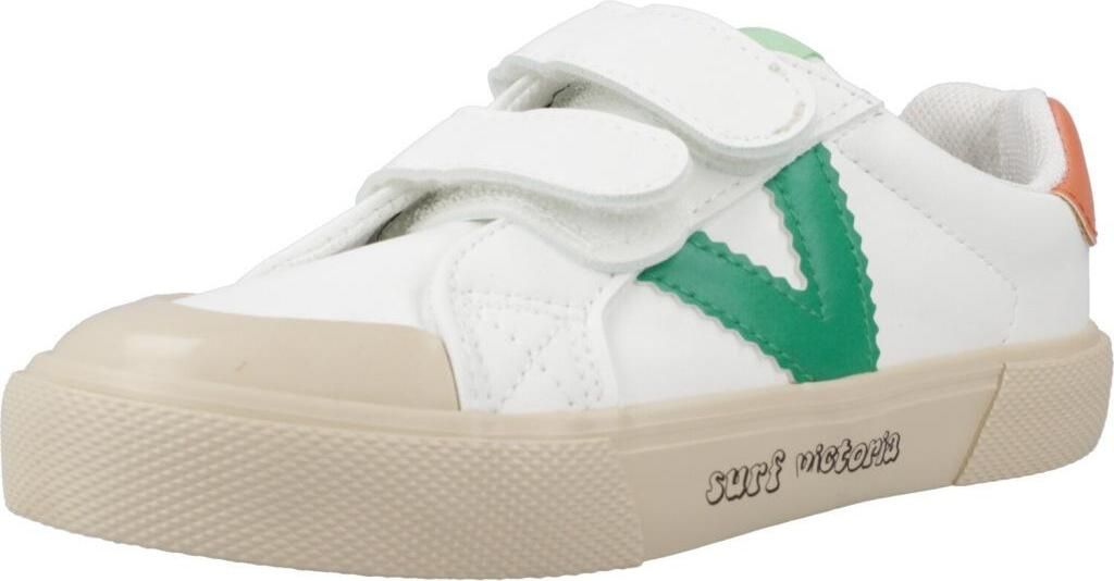 VICTORIA Kinder Sneaker 1065179N, Weiß, mit Klettverschluss, Synthetik-Obermaterial