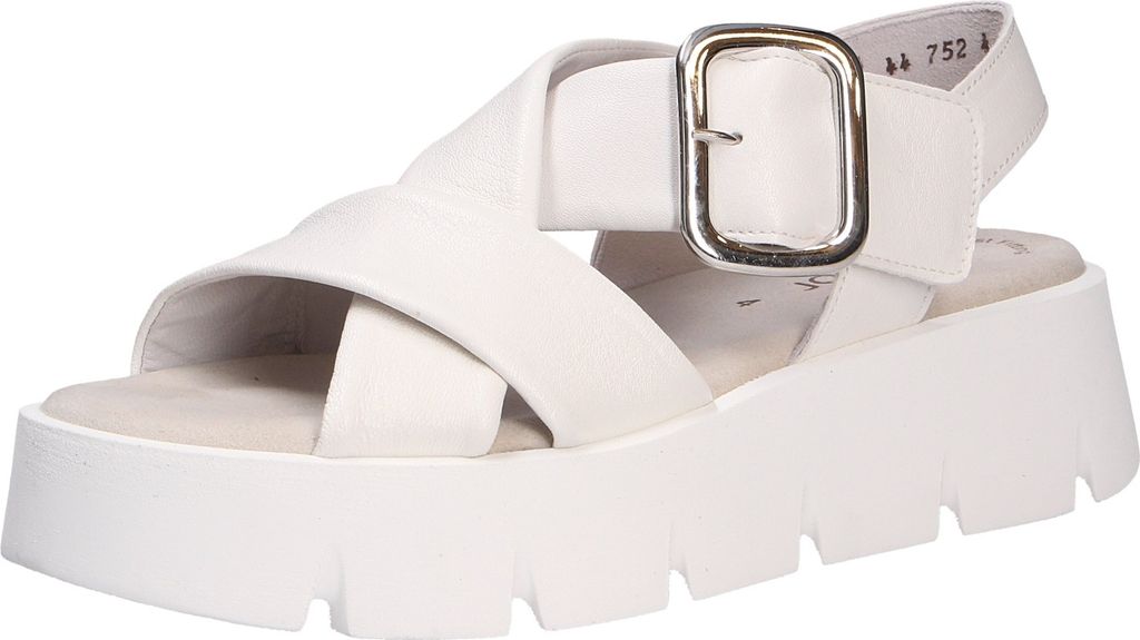 Gabor Plateau Sandaletten Damen 31373738323731 Weiß 37 1/2 EU