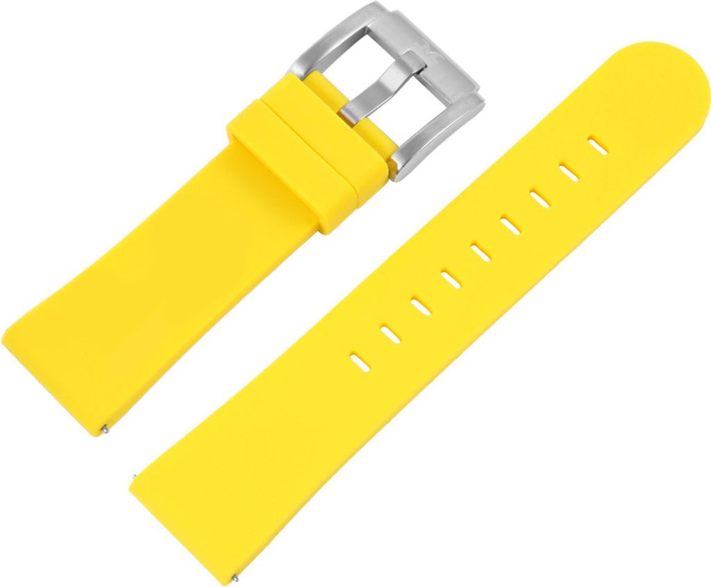 TW STEEL MC Edition | Uhrenarmband 22mm | Silikon gelb | 8400019
