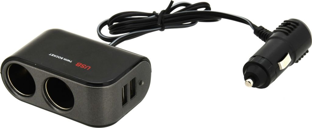 Compass 07422 - Splitter 12 / 24V + 2x USB 2100mA