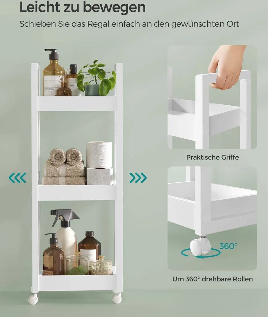 Étagère Fine de Salle de Bain pour Optimiser les Espaces Restreints - 5