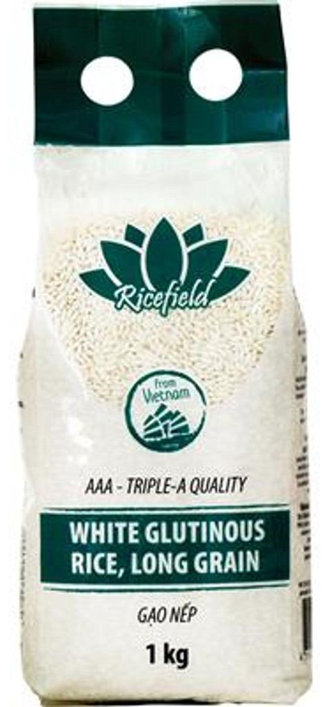 Riz gluant blanc, marque Ricefield, 1 kg Image du produit 