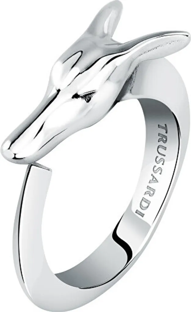Bague anneau ouvert en acier durable TJAXB06 pour un style quotidien